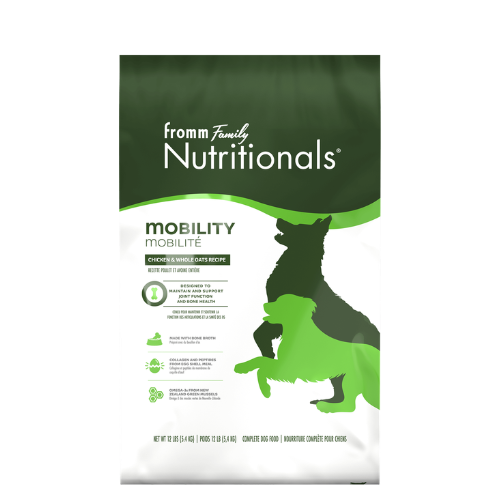 Fromm Nutritionals Mobillity Support Dry Dog Food Chicken & Whole Oats