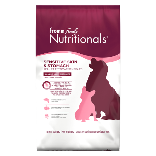 Fromm Nutritionals Sensitive Skin & Stomach Dry Dog Food Salmon & Whole Oats