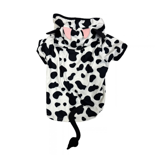 Cow Halloween Hoodie L 19"