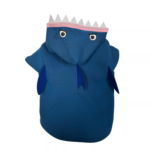 Shark Halloween Hoodie L 19"