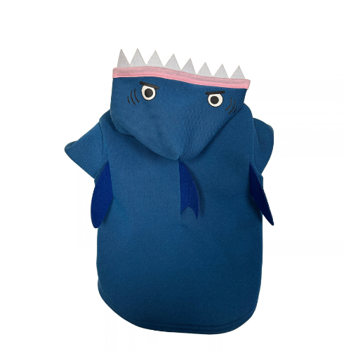 Shark Halloween Hoodie M 15"