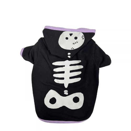 Skeleton Halloween Hoodie XS 8"