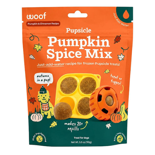 Woof Pupsicle Pumpkin Spice Treat Mix 5.5oz