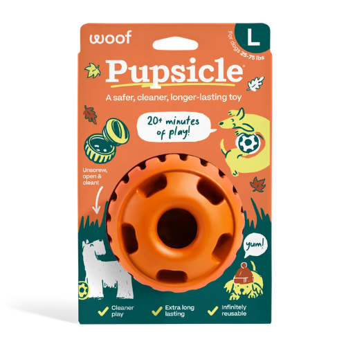 Woof Pupsicle Pumpkin Toy Large