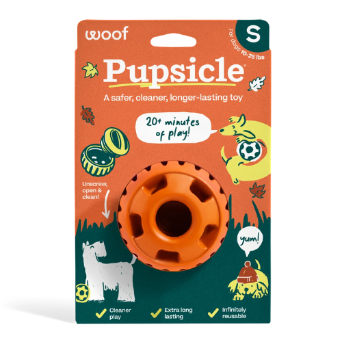 Woof Pupsicle Pumpkin Toy Small