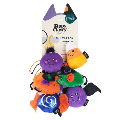 ZIPPY HAL F SPOOKY FRIENDS 6PK
