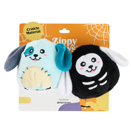 ZIPPY HAL SOFTIEZ SPOOK PUPS 2PK