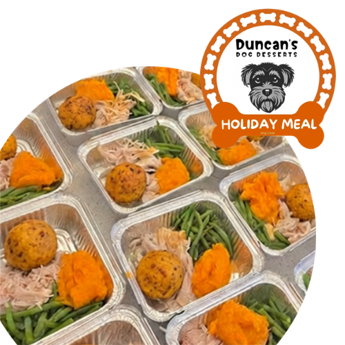 Duncan's Dog Frozen Thanksgiving Doggie Dinner Treat Small