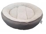 Petcrest Dog Bed Donut Grey 36"