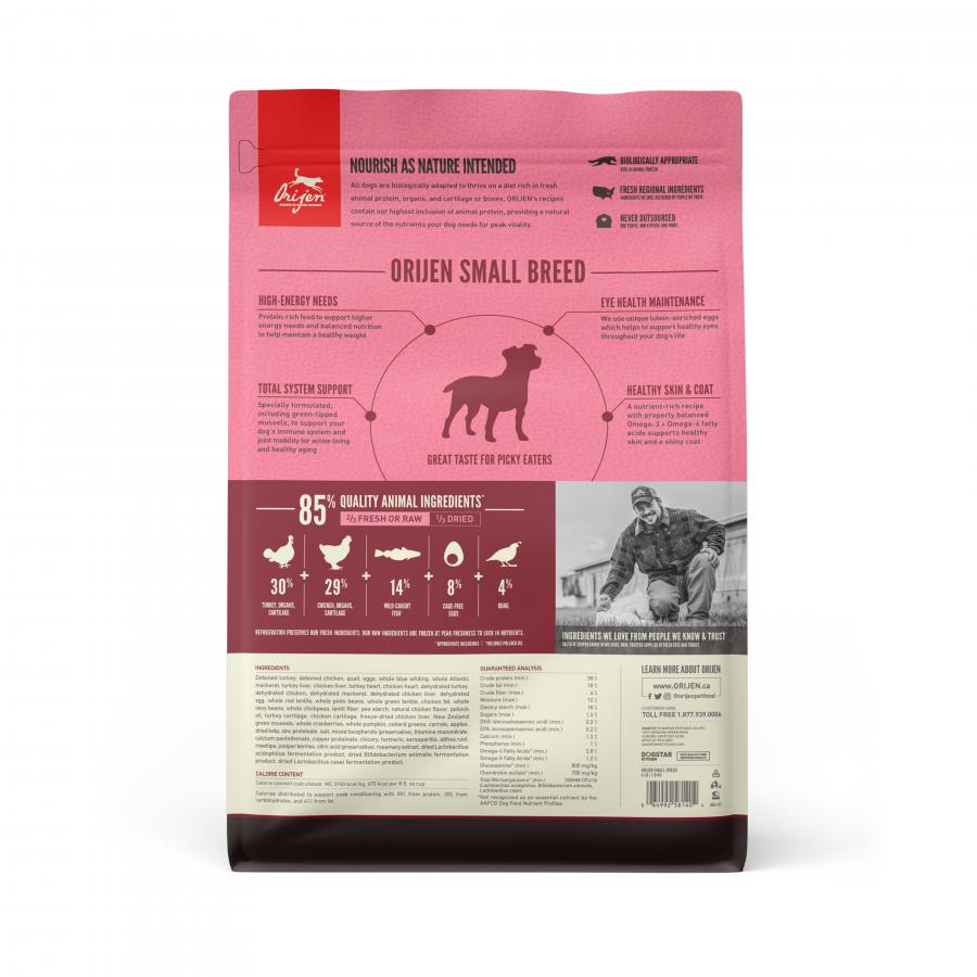 Orijen Dog Grain Free Small Breed Recipe 4#