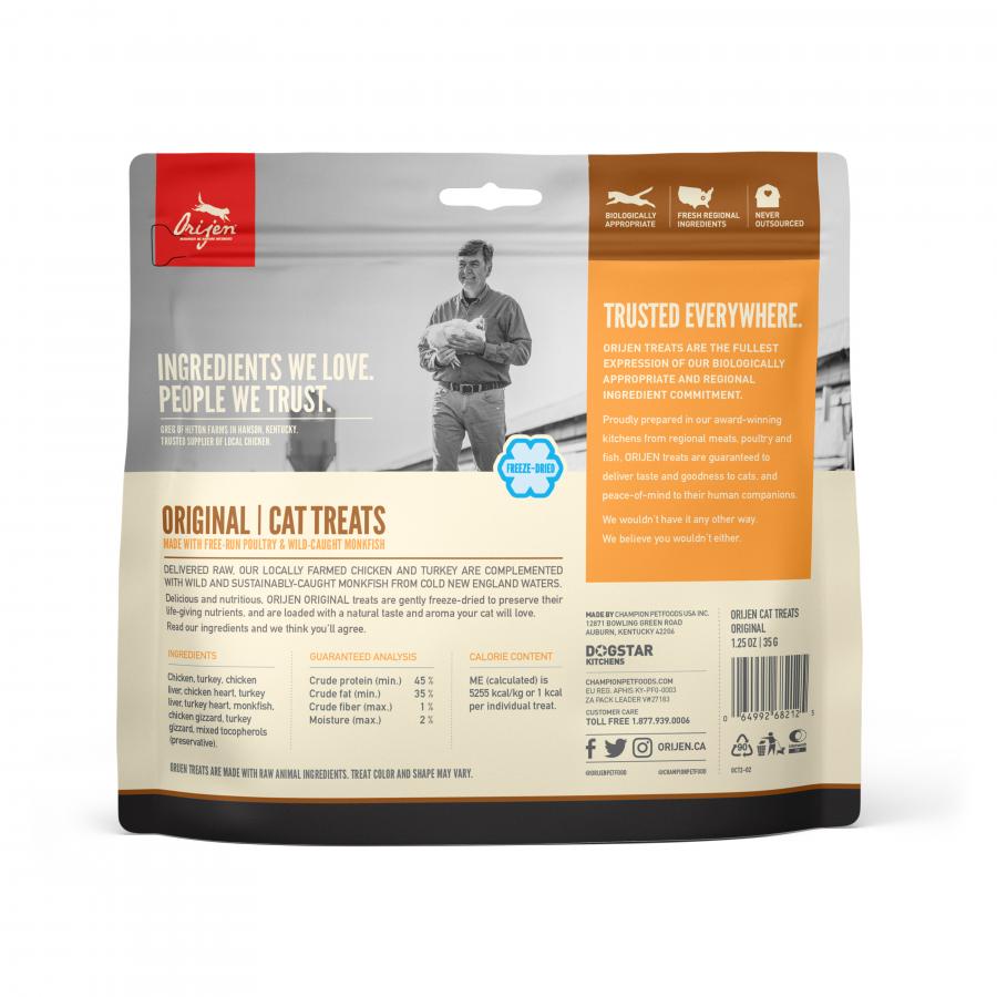 Orijen Original Cat Treats Freeze-Dried 1.25oz