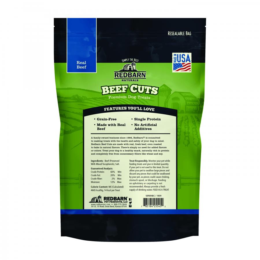 Redbarn Dog Air Dried Training Treat Beef 8oz