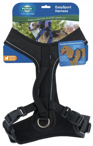 PetSafe Easy Sport Dog Harness Medium Black
