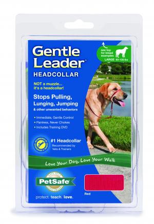 PetSafe Gentle Leader Quick Release Dog Harness Large Red