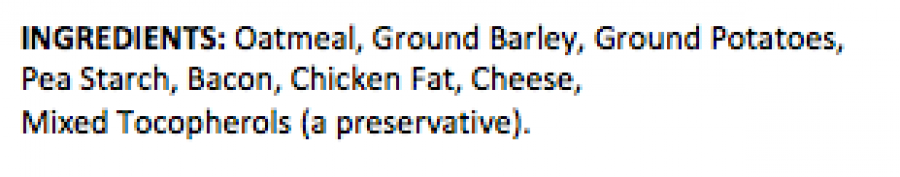 Chicken Soup Crunchy Bites Dog Treats Bacon & Cheese 12oz