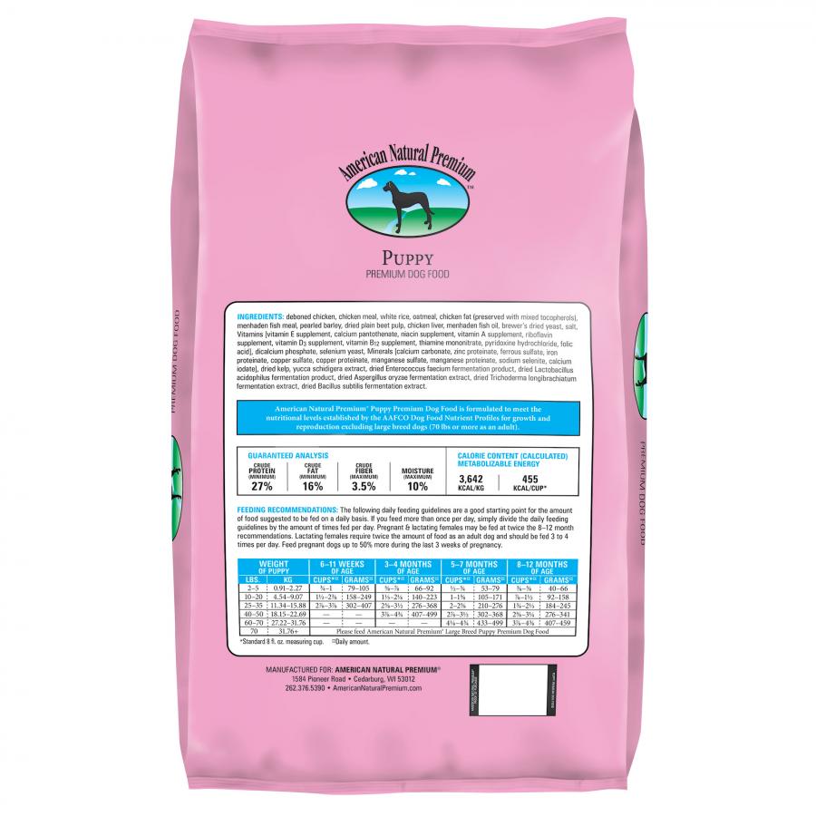 American Natural Premium Market Fresh Puppy 12#